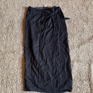 Gap Linen wrap skirt